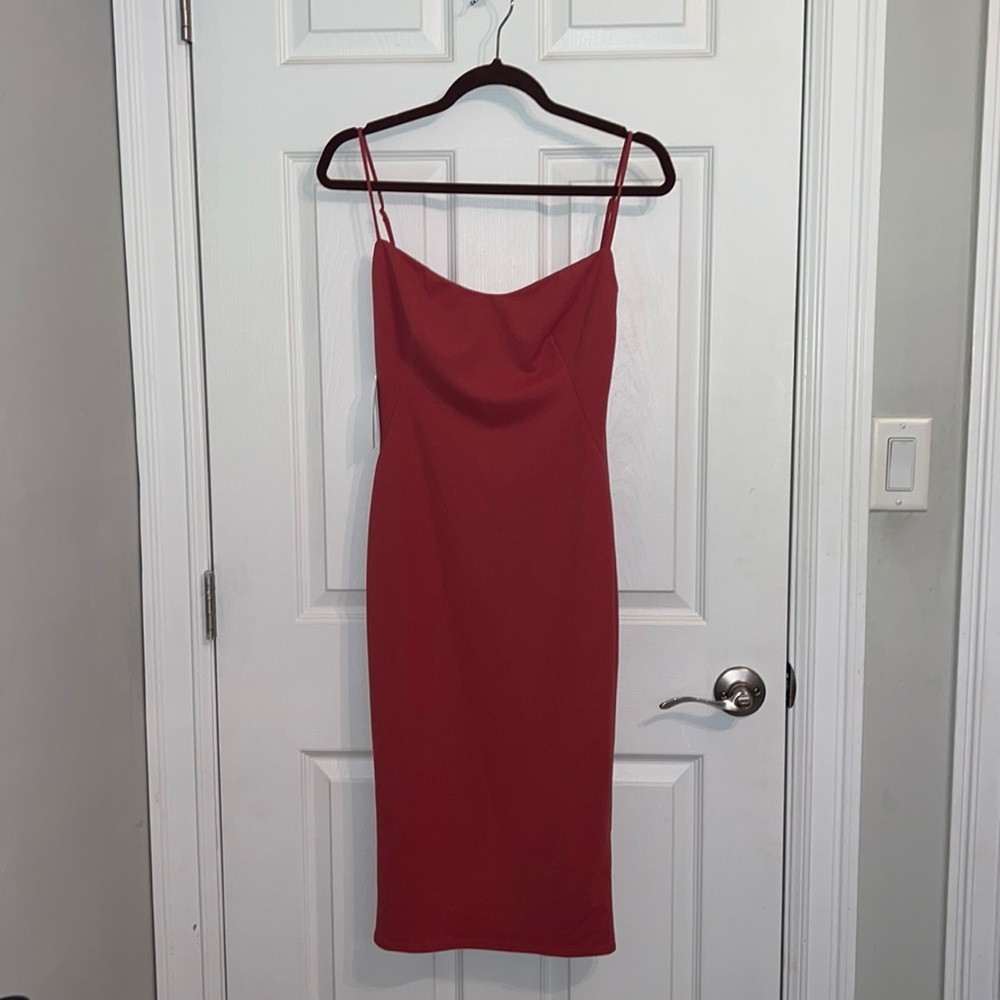 Katie May low back Pretty Bird Dress (tuscan rose, small) New with tags